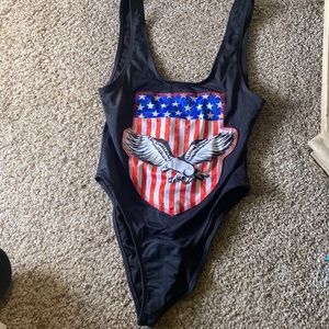 Never worn American one piece- very cheeky cut